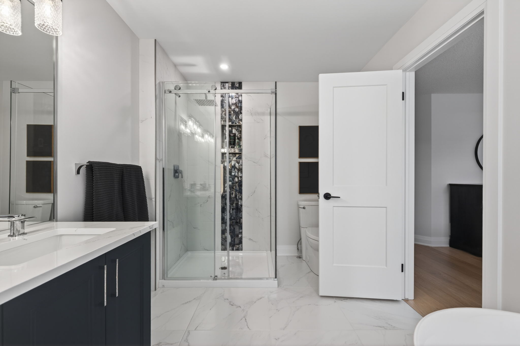 Interior photo at The Nest 2 model home by Rembrandt Homes.